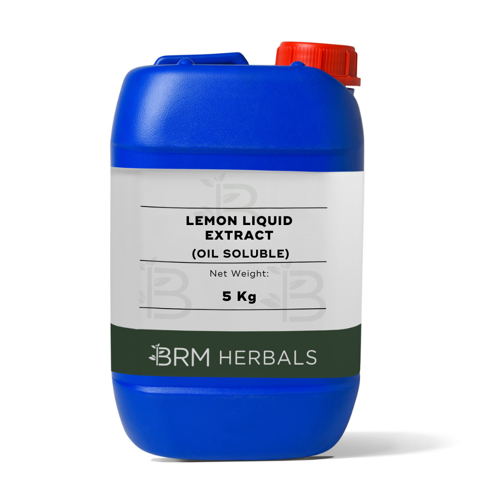 Lemon Peel Liquid Extract Oil Soluble